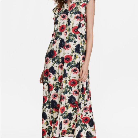 H&M Dresses & Skirts - H&M Floral Ankle Length Dress NEVER WORN H&M Dresses & Skirts - H&M Floral Ankle Length Dress NEVER WORN